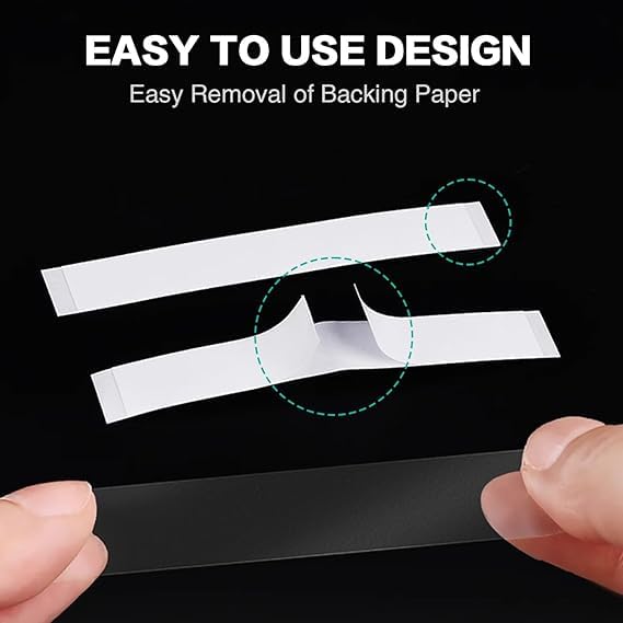 DELZSTR Fashion Clothing Double Sided Tape - Strong Adhesive Clear for Women's Dress, Jumpsuit, Bra - Body and Cloth Tape (50) 2