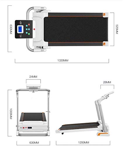 Caminadora eléctrica plegable con display y control de ritmo miniatura 5