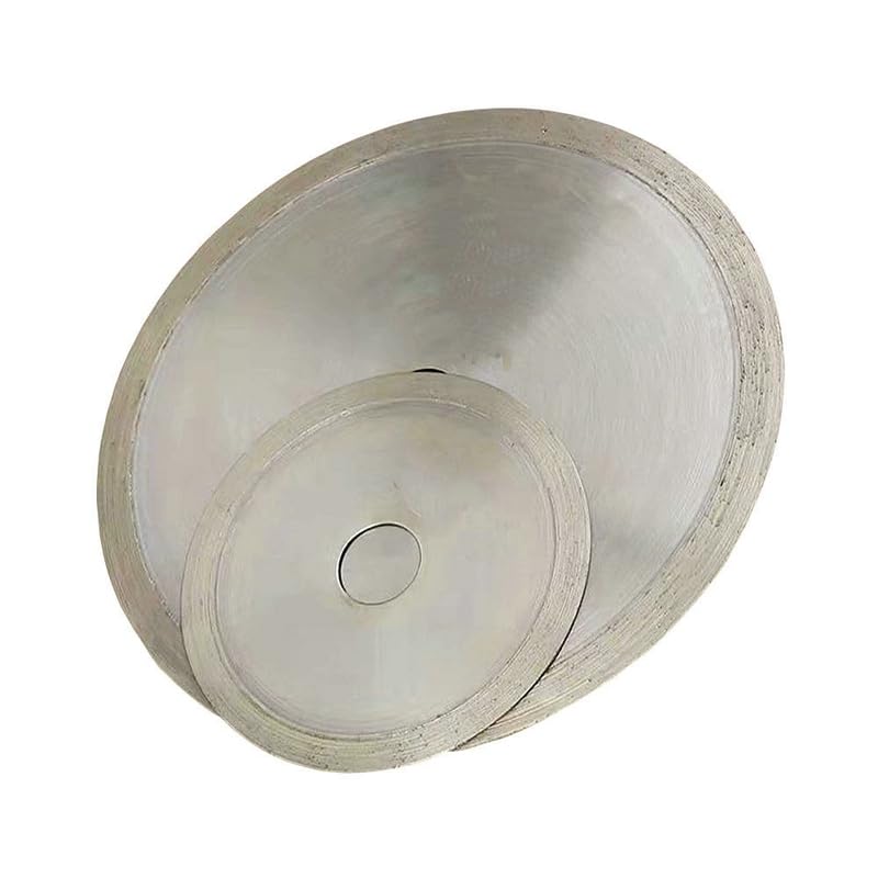 1 pezzo di lama diamantata dischi da taglio diamantati senza denti per tagliare vetro giada gioielli agata pietra preziosa (12 Inch/32MM)