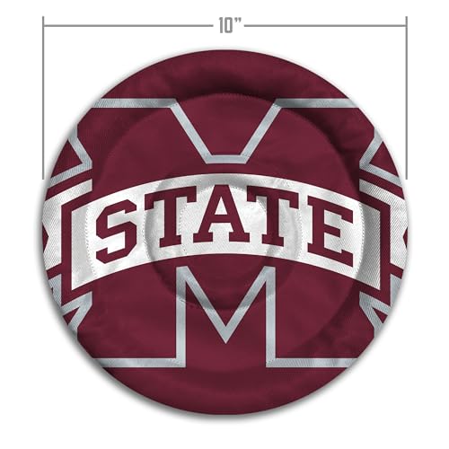 Image of YouTheFan NCAA Mississippi State Bulldogs Flimzee Bean-Bag Flying Disc