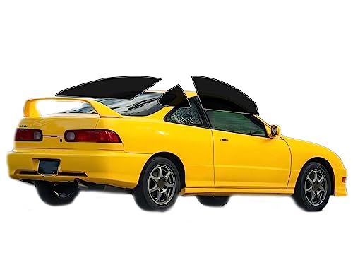 AUTOTEK Precut Windows Tint Film All Sides Cars Sun Blocking Protection Privacy Anti Shatter Glass 2 Ply Film Any Tint Shade kit for Acura Integra 2door 1994-2001