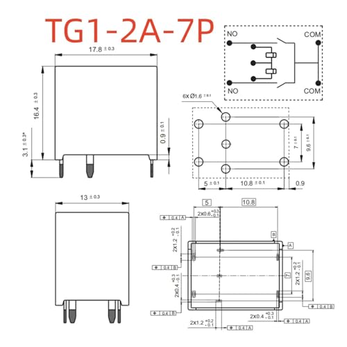 Relais ACTC6R6A18 7 broches pour résoudre les pannes de centralisation - 5