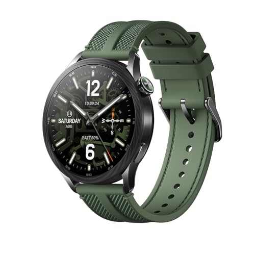 Xiaomi Watch S5 �X�}�[�g�E�H�b�` 1.48�C���` AMOLED�f�B�X�v���C 2500nits���P�x Bluetooth �ʘb�Ή� GPS/GNSS���� 21���Ԓ����ԃo�b�e���[ �I�t���C���}�b�v iPhone/Android�Ή� 24���Ԍ�