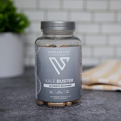 Image of Vatellia Life New from Kale Buster | Ultimate Joint Support | Increased Energy | Decreased Brain Fog | Loaded with Vitamin K2 | Better Than Kale | Dave Asprey's Favorite |120 Capsules (60Day Supply)