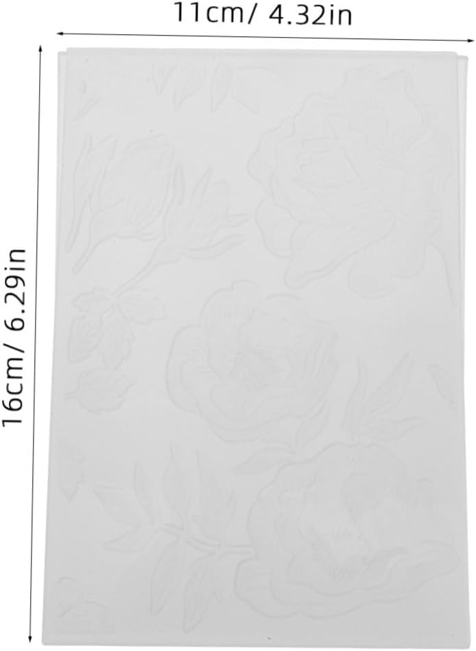 Embossing Folder for Scrapbooking Durable DIY Card Making Template with Unique Patterns for Creative Projects and Handmade