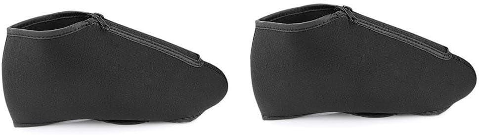 Ice Skate Boot Covers for neoprene 2Pcs Black Small Ice Skate
