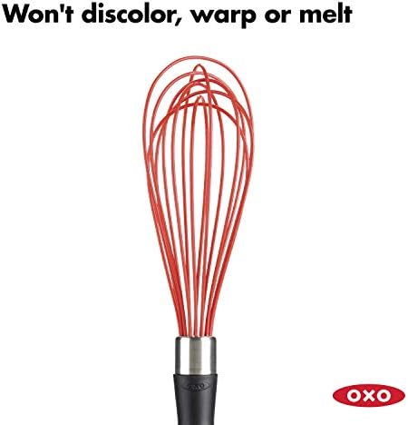 OXO Good Grips Silicone Whisk, 11-inch