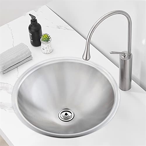 Lavabo en acier inoxydable brossé : la solution contre le calcaire en salle de bain