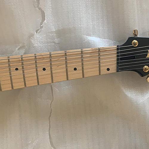 Slfdxdp Electric Guitar 8 String Golden Hardware Sector Guitar String Acoustic Steel Steel String (Color : Guitar) #TOP3