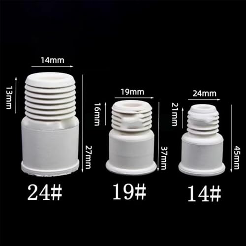 Fournitures de laboratoire bouchon gel caoutchouc 24#
