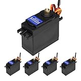 BETU 5Pack MG996R Servo Motor, Full Metal Gear Digital Servo, High Speed Torque Servo Motor for RC...