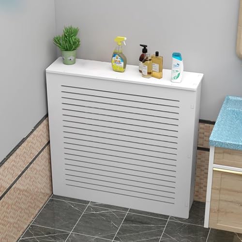 Étagère de couverture de radiateur blanche moderne pour décoration