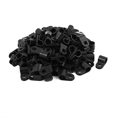 Aexit 100 piezas Accesorios audio y video en nylon miniatura 1