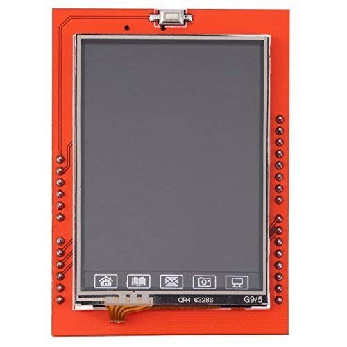 UG LAND INDIA 2.4 Inch Touchscreen TFT LCD Display Screen Shield Module for Uno R3 Board and Support Mega 2560 320X240 Pixels Resolution