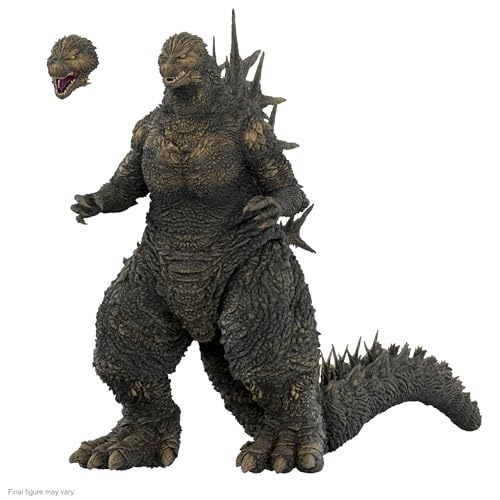 Super7 ULTIMATES! Toho Godzilla Minus One Figure – 8″ Toho Godzilla Action Figure Kaiju – Classic Movie Monster Fans Collectibles & Retro Toys – Movie Model for Collectors & Display Figurine