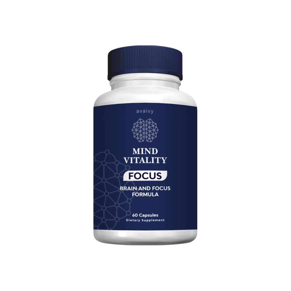 Avaivy Mind Vitality - Mind Vitality Brain Capsules (Single, 60 Capsules)