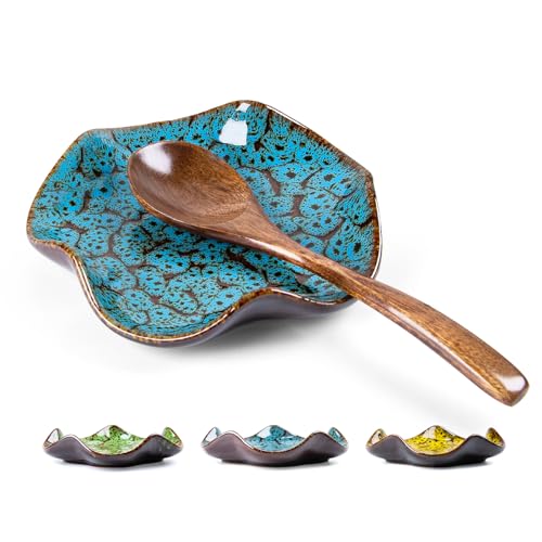Image of Spoon Rest for Stove Top, 5.3 Inch Ceramic Spoon Holder for Kitchen Counter
