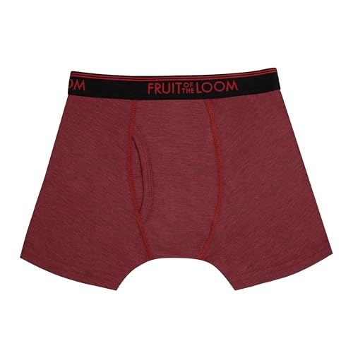 Image of Fruit of the Loom boys And Toddler Boxer Briefs, Tag Free & Breathable Underwear, Assorted Color Multipacks