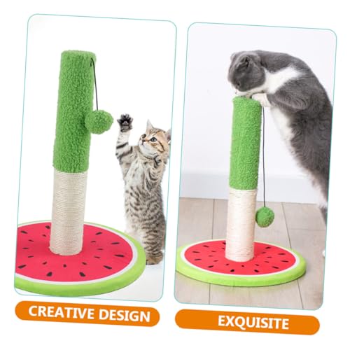 Poste Rascador para Gatos ERINGOGO con Diseño Sandía miniatura 7