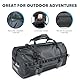 ARMORAIN wasserdichte Reisetasche 120-140 L, Motorradtasche wasserdichte Motorrad Hecktasche Expeditionstasche mit Tragegurt Dachtasche Auto für Motorrad, Auto, Camping, Bootfahren, Kajakfahren