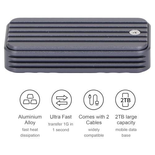 Enclosure Externo NVMe SATA SSD M.2 2230 USB 3.1 miniatura 2
