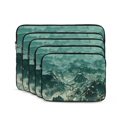 Endless Barren Mountains Laptop Sleeve Case 17 Inch Suitable For Notebook Computer Tablet Traveling Carrying Simple Case2