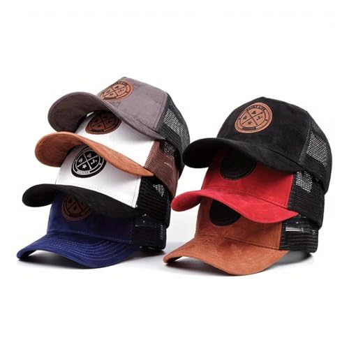Gorra de béisbol de malla unisex sombrero snapback casual de calle 3