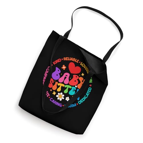 Bolso tote para cuidado infantil y babysitting con diseño retro miniatura 2