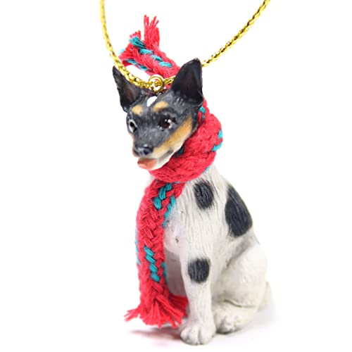 Conversation Concepts Rat Terrier Tiny Miniature One Christmas Ornament - Delightful!