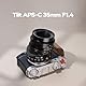 TTARTISAN 35mm F1.4 Tilt Objektiv APS-C Manueller Fokus Prime Objektiv Miniatur-Welt (für Fuji X)