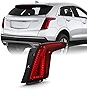 AKKON - Fits 2020-2022 Cadillac XT5 OE Style Full LED Tail Lights Dark Red Housing - Right Passenger Assembly