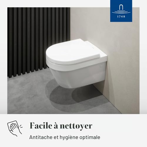 Abattant Targa Architectura avec frein de chute déclipsable - vue 6