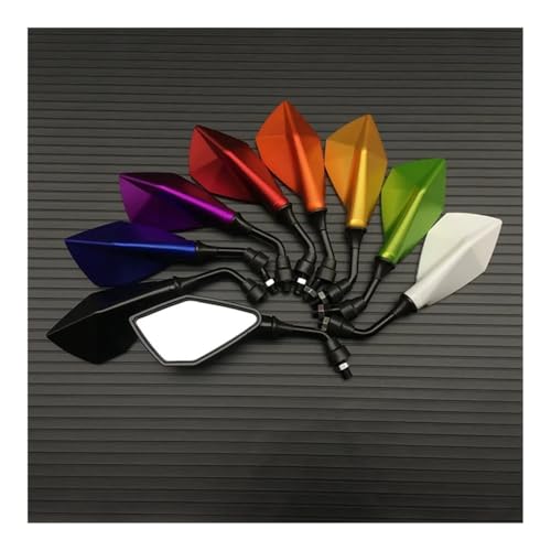 Espejo retrovisor de motocicleta dile adiós a los puntos ciegos con este reflector universal 4