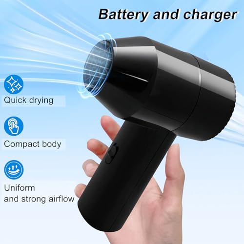 TaimeiMao Geräuschlose,Farbentrockner, Farben Schnelltrocknender Zeichenwerkzeuge mit USB-Ladegerät, Trockenbläser für Künstler, Farbentrockner für Schüler der Kunstschule