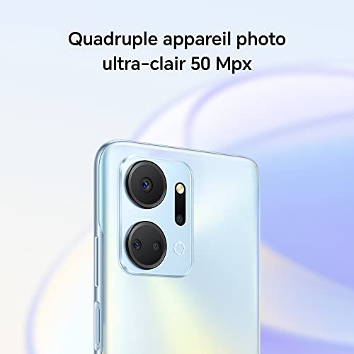 HONOR X7a Smartphone 674 FullView 4 Go RAM Batterie 5330 mAh Charge Quad 50 MP NFC Double SIM - vue 5