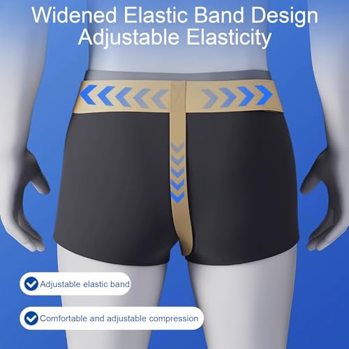 Faja para Hernia Unisex, Ajustable con Soporte para Inguinal miniatura 4
