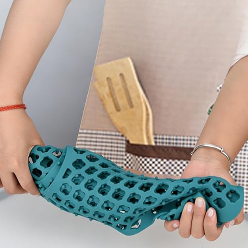 Almohadilla de drenaje duradera de silicona robusta con relieve protector superior 4