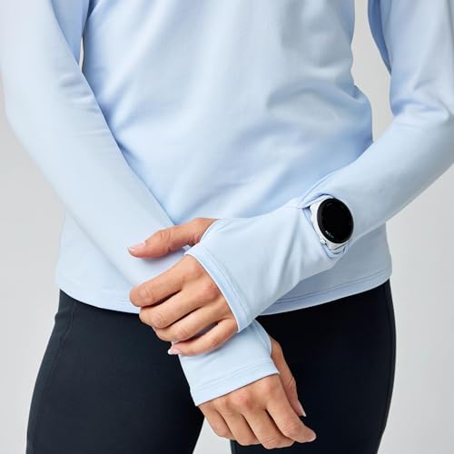 Brooks Women's Dash 1/2 Zip 3.0, Long Sleeve Running Top UPF 50+ - Halogen Blue - S - image 3