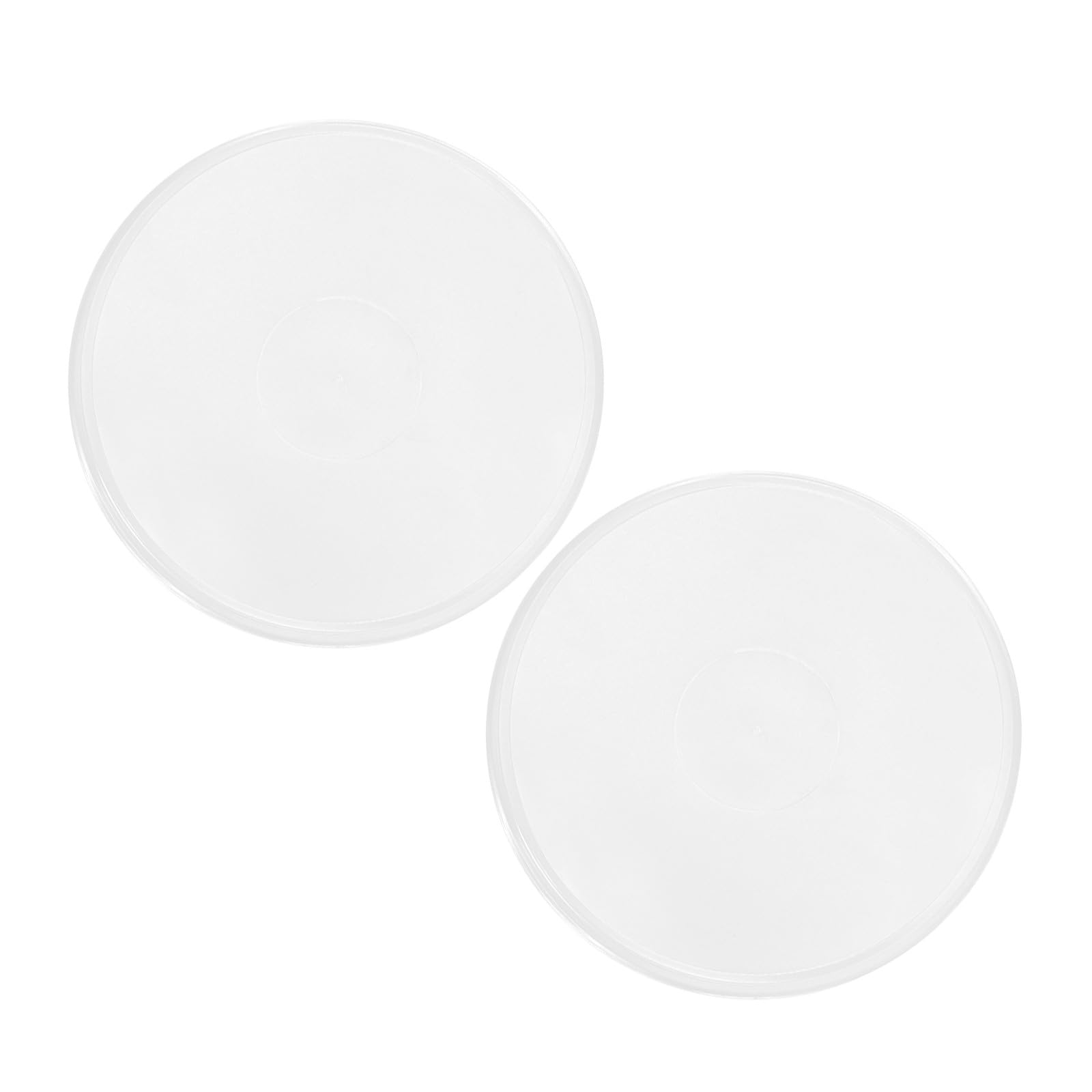 Lot de 2 Couvercles Transparents en Plastique pour Balances Mécaniques Protection de Plateau 205 CM Accessoire Réutilisable pour Balance Cuisine et Numérique