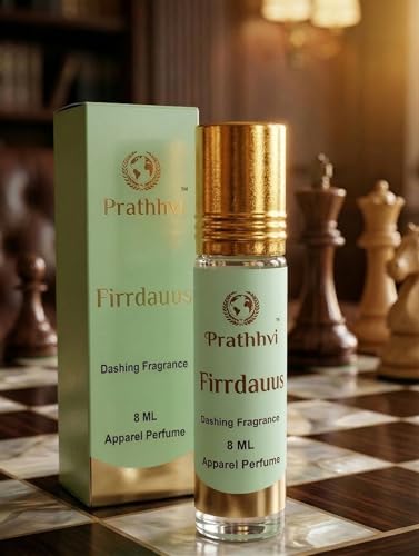 Image of Firrdauus Attar Roll-On Perfume Oil 8 ml | Alcohol Free | Long Lasting Rich Fragrance | Men & Women | Pocket Size Travel Friendly Roll On | Daily Wear Fragrance - Pack of 2