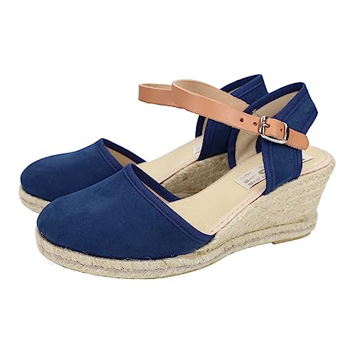 Chaussures pour femme idéales pour l'été KOKIS 3560 Anteline Marine