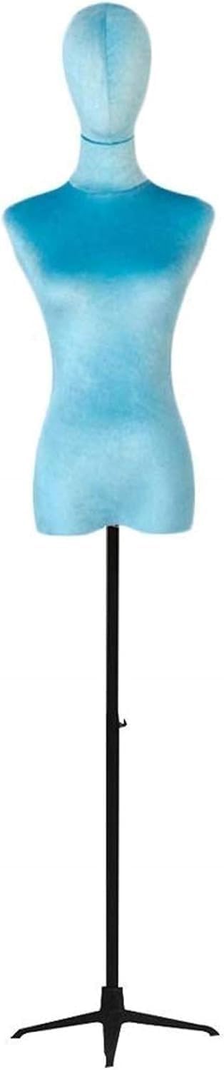 CONGRUI Professional Tailor Dummy Colored Decorative Model Planes Bust Mannequin Tripod Adjustable Height