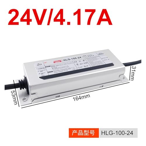 Alimentation étanche HLG-100-24 pour l'éclairage extérieur souterrain