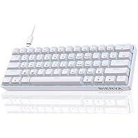 Dierya DK61se Teclado Mecánico Gaming Mini 60% Red Switch