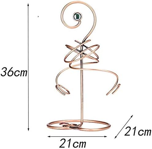 Soporte para Botellas de Vino Doble, Hierro Forjado, 36 cm miniatura 3