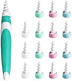 Earwax Removal Tool | Ear Cleaning Tool, Soft Silicone Earwax Removal Tool with 16 Replacement Heads