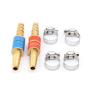 Luofang 2 Stück Gasableiter 8 mm