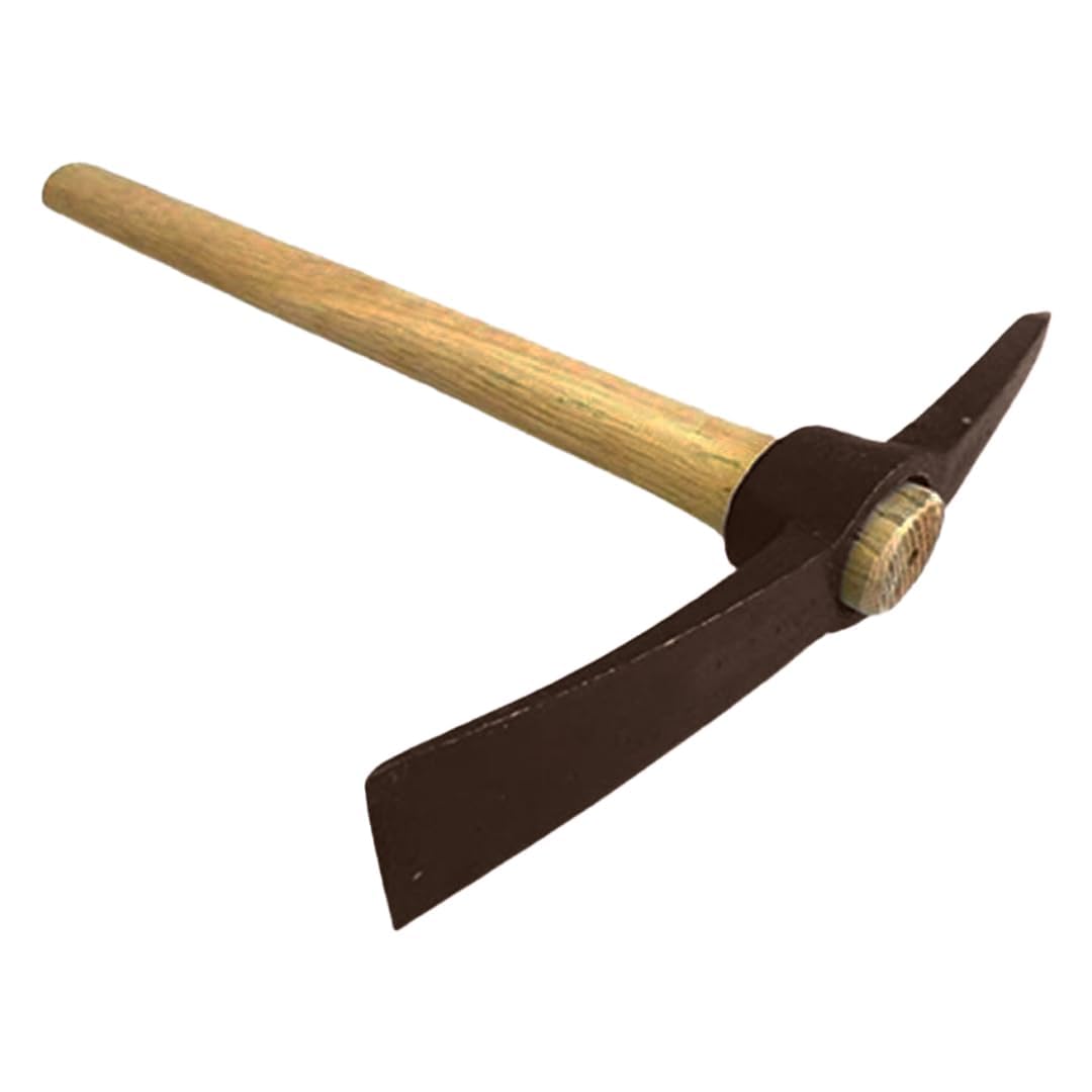 FTE HEAVY DUTY PICK AXE Garden Hoe with HDPE Handel Material | Heavy-Duty Iron Mini Pick Axe I Hoe I Gardening Tool I Digger I Cultivator I Durable | Set of 1 | - Image 2 thumbnail
