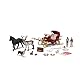 schleich HORSE CLUB | Großer Adventskalender HORSE CLUB 2025 - Weihnachtliche Schlittenfahrt 99179 | mit Hannah, Sofia, Schlitten, Rentier & Zubehör | Pferdespielzeug für Kinder ab 5 Jahren | 31 Teile