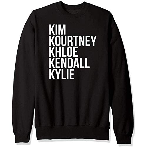 Kardashians Shirt Kim Kourtney Kylie Khloe Kendal Kylie t Shirt Unisex Graphic tee Size s 2510 T-Shirt, Hoodie DMN Black